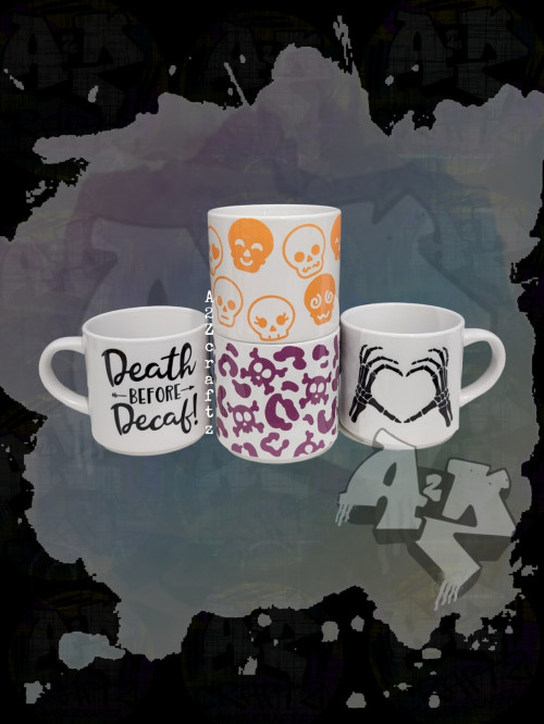 Skull Coffee Set