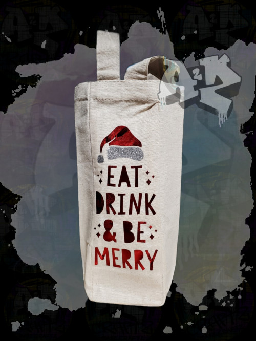 Merry Wine Bag